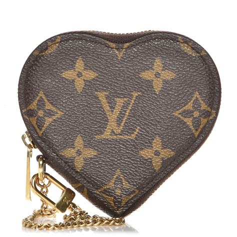 louis vuitton leopard heart coin purse|Louis Vuitton keychain coin purse.